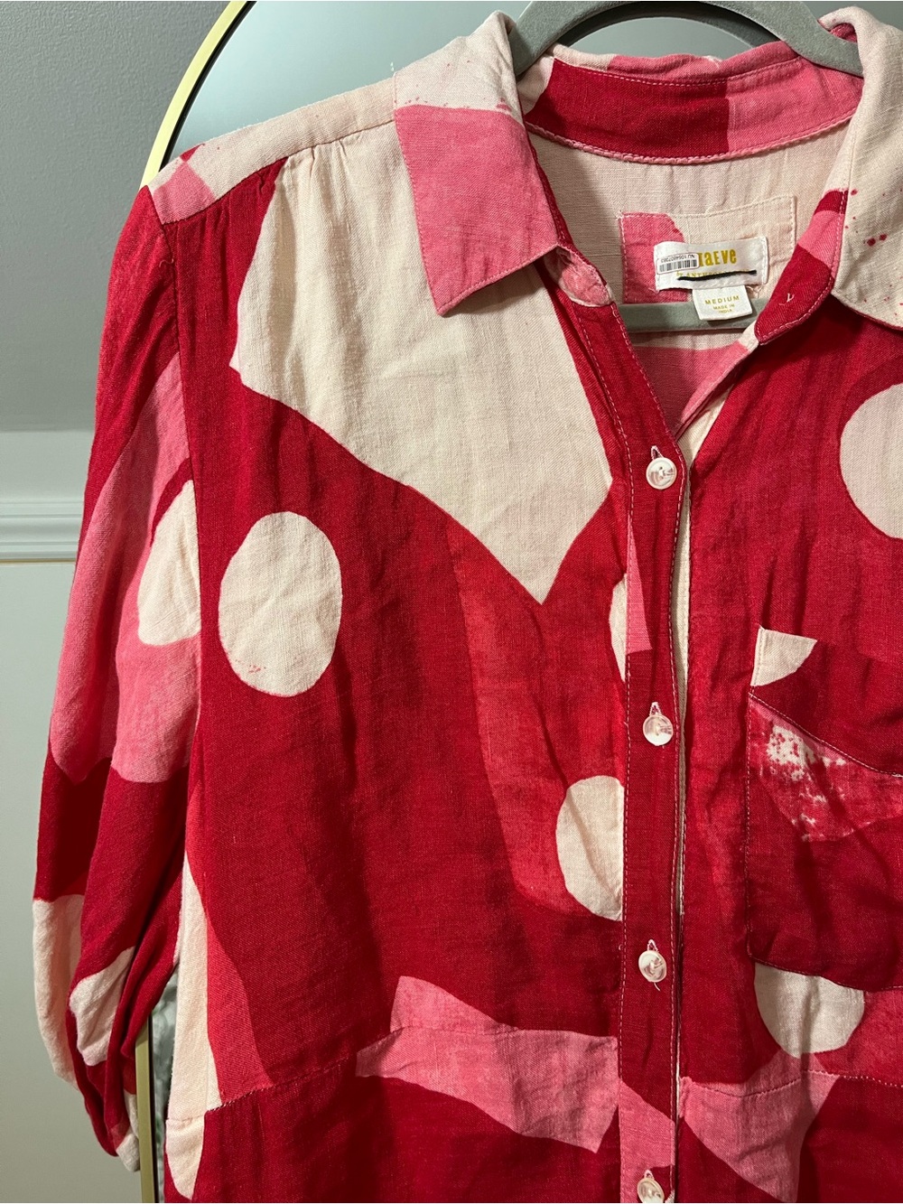 The Mona Linen Shirt Dress by Anthropologie - Picture 10 of 12